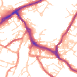 Daytime road noise heatmap for CW12 1DP