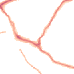 Night-time road noise heatmap for CW12 1EE