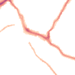 Night-time road noise heatmap for CW12 1EJ