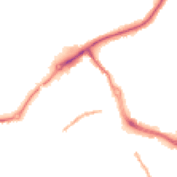 Night-time road noise heatmap for CW12 1EQ