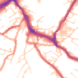 Daytime road noise heatmap for CW12 1ER
