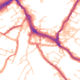 Daytime road noise heatmap for CW12 1ES