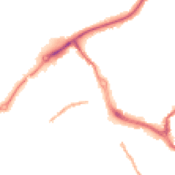 Night-time road noise heatmap for CW12 1EW