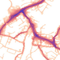 Daytime road noise heatmap for CW12 1FR
