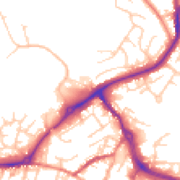 Daytime road noise heatmap for CW12 1FU