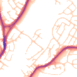 Daytime road noise heatmap for CW12 1FW