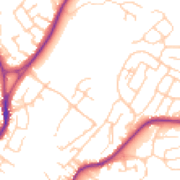 Daytime road noise heatmap for CW12 1FX