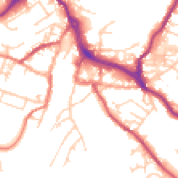 Daytime road noise heatmap for CW12 1GG