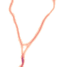 Night-time road noise heatmap for CW12 1GH