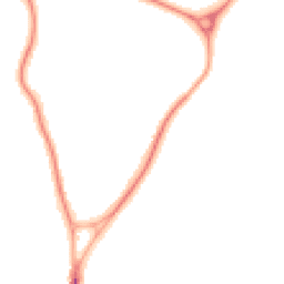 Night-time road noise heatmap for CW12 1GN