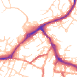 Daytime road noise heatmap for CW12 1HS