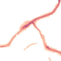 Night-time road noise heatmap for CW12 1HS