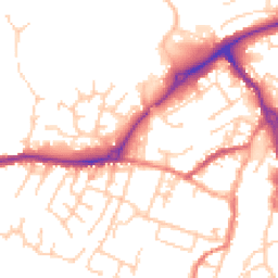 Daytime road noise heatmap for CW12 1LF