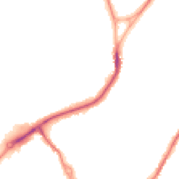 Night-time road noise heatmap for CW12 1LS
