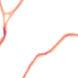 Night-time road noise heatmap for CW12 1PN