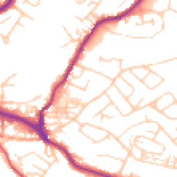 Daytime road noise heatmap for CW12 1SL