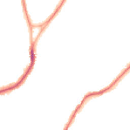 Night-time road noise heatmap for CW12 1UW