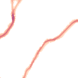 Night-time road noise heatmap for CW12 2AF