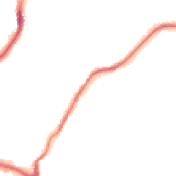 Night-time road noise heatmap for CW12 2DN