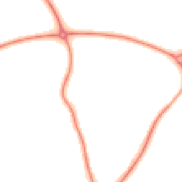 Night-time road noise heatmap for CW12 2GR