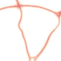 Night-time road noise heatmap for CW12 2GT