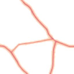 Daytime road noise heatmap for CW12 2JU