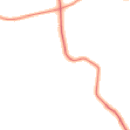 Daytime road noise heatmap for CW12 2LS