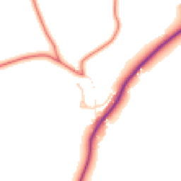 Daytime road noise heatmap for CW12 2NG