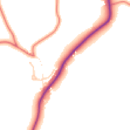 Daytime road noise heatmap for CW12 2NP