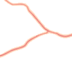 Daytime road noise heatmap for CW12 2NW