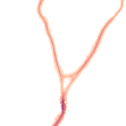 Night-time road noise heatmap for CW12 2PU