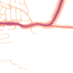 Daytime road noise heatmap for CW12 2QJ
