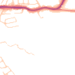 Daytime road noise heatmap for CW12 2RA