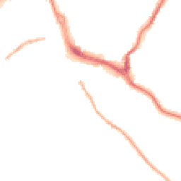 Night-time road noise heatmap for CW12 3AD