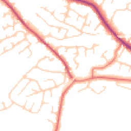 Daytime road noise heatmap for CW12 3AT