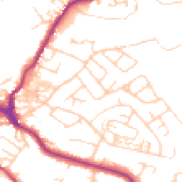 Daytime road noise heatmap for CW12 3HA