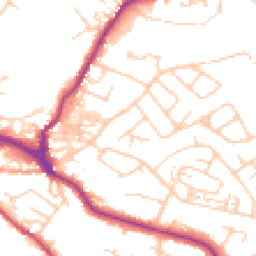Daytime road noise heatmap for CW12 3HB