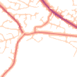 Daytime road noise heatmap for CW12 3HT