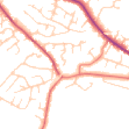 Daytime road noise heatmap for CW12 3SR