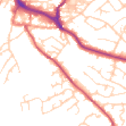 Daytime road noise heatmap for CW12 3UF