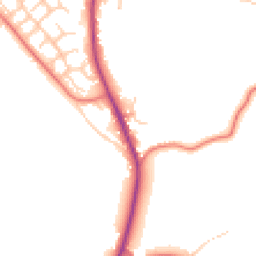 Daytime road noise heatmap for CW12 4GW