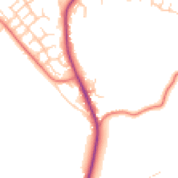 Daytime road noise heatmap for CW12 4GX