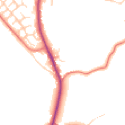 Daytime road noise heatmap for CW12 4GZ