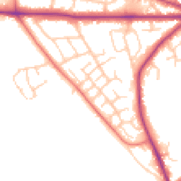 Daytime road noise heatmap for CW12 4HY