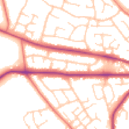 Daytime road noise heatmap for CW12 4PL