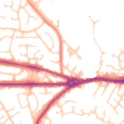Daytime road noise heatmap for CW12 4PP