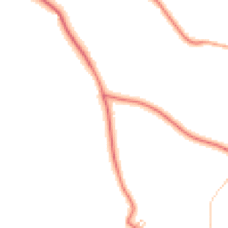 Daytime road noise heatmap for CW12 4RU