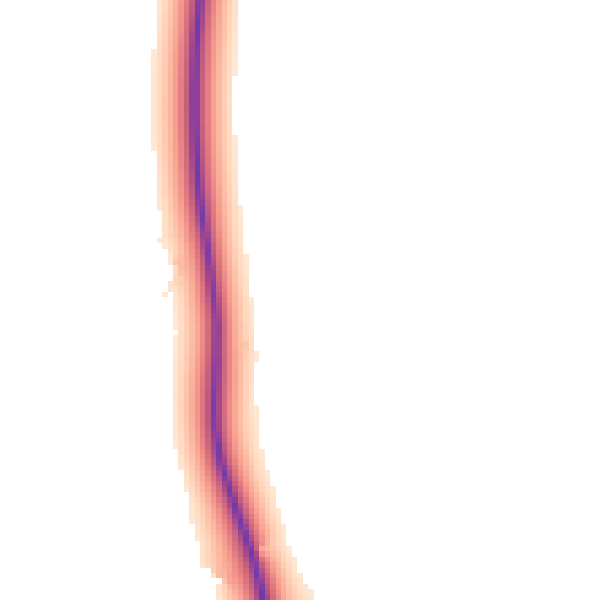 Daytime road noise heatmap for CW12 4SD