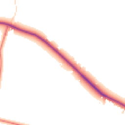 Daytime road noise heatmap for CW12 4SS