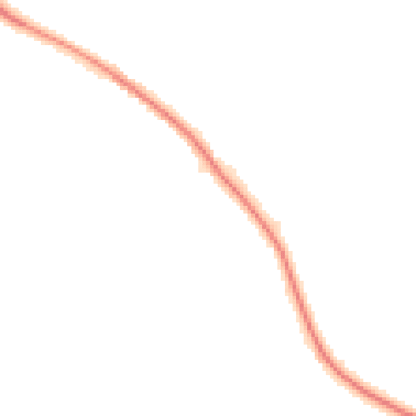 Night-time road noise heatmap for CW12 4TP